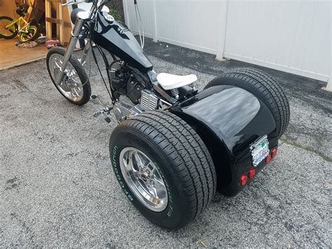 Our narrowest <b>Trike</b> <b>Rear</b> <b>end</b> is made from 6061 T6 Billet Aluminum, has Dana differential, 9" Ford Street / Strip axles, bolt pattern is 5 on 4 1/2" (Ford car), weighs 88 pounds and is 30" wide, Machined finish with 4 piston billet caliper and stainless steel rotor $ 3500. . Trike rear ends for harleydavidson